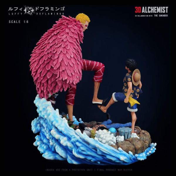 【海外代購】【51.3CM】3DA工作室 明哥vs路飛 