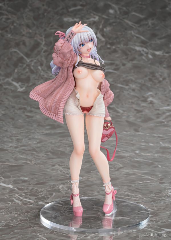 【R18PVC-預定】Vibrastar みちきんぐ 原畫 紫音 Passion Pink 