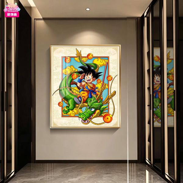 【海外代購】阿喵畫社 七龍珠七龍珠孫悟空經典海報 新品8K超大高清主題裝飾畫 