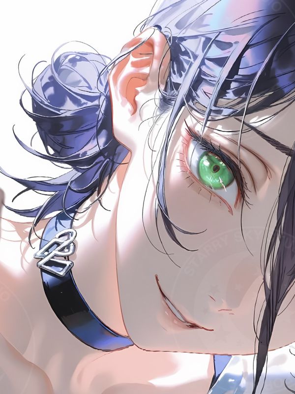 【海外代購】星空《蕾塞》Reze電鋸人鏈鋸人炸彈惡魔波姆動漫二次元裝飾畫 