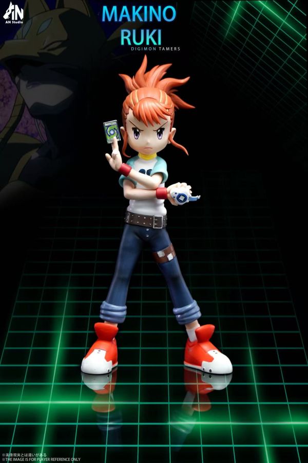 【預定】AN 數碼世界馴獸師之王圖鑑戰鬥人物共鳴 主角七人團 