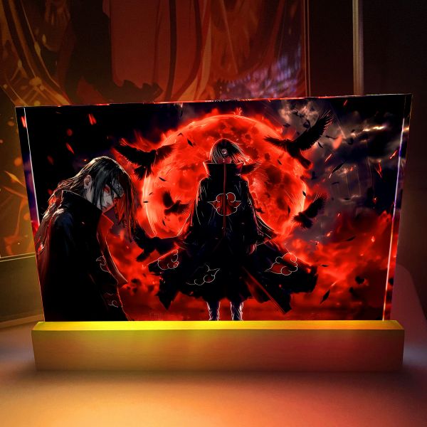 【海外代購】阿喵畫社 鼬神發光卡磚合集 直式1.9cm發光手辦架展示磚 
