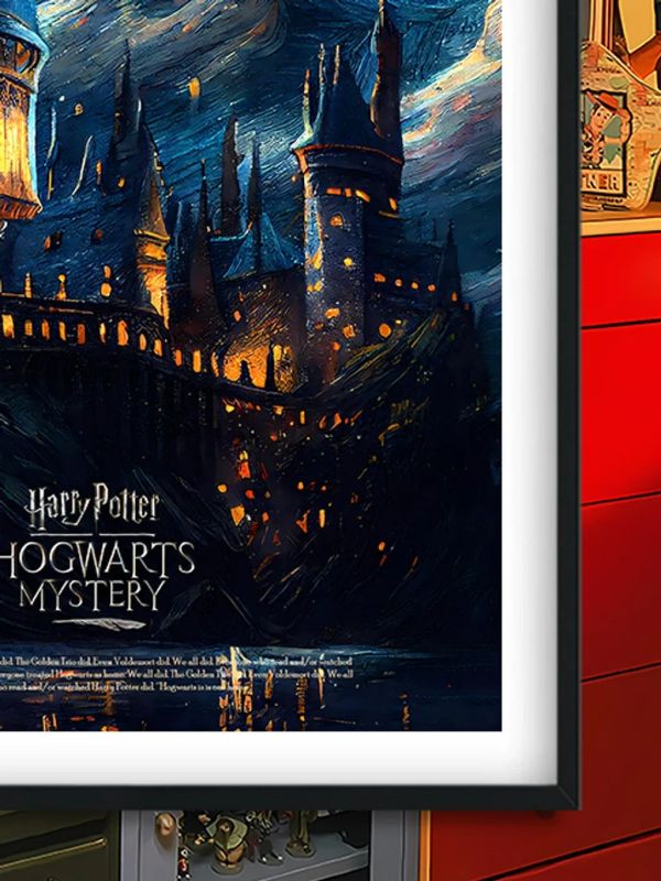 【海外代購】巴洛克《魔法學校》哈利波特霍格沃茨裝飾畫冰箱貼 