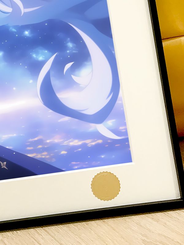 【海外代購】星空 《水神芙寧娜》原神芙卡洛斯Furina動畫二次元裝飾畫 