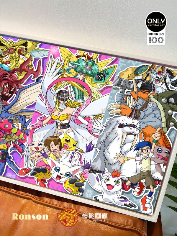 【海外代購】神秘畫廊 Ronson 共同奉獻 RAINBOW系列o14 數碼寶貝 