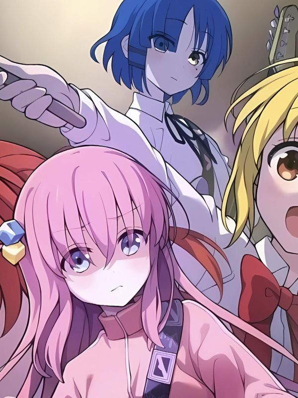 【海外代購】星空 《孤獨搖滾四人組》後藤獨後藤一里波奇醬山田涼動漫裝飾畫 
