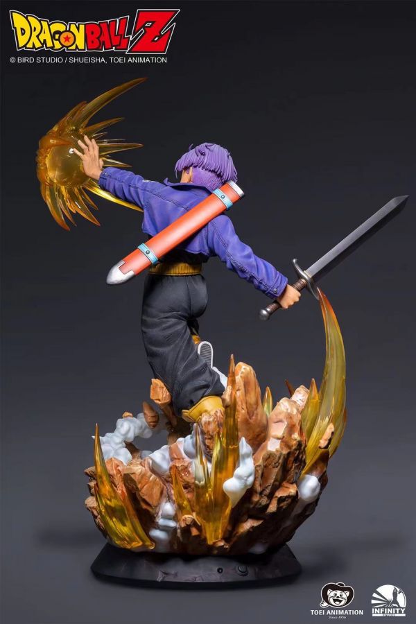 【海外代購】【56.5CM】開天 1/4《龍珠Z》未來戰士 特蘭克斯 