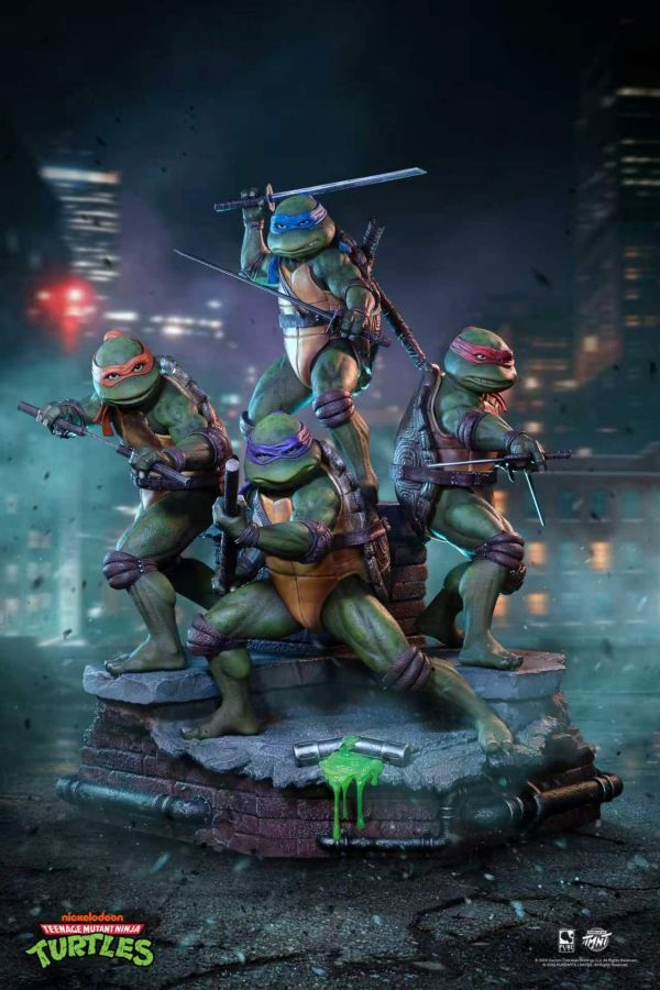 【預定】PureArts PA 忍者龜 1/6 電影版場景雕像（TEENAGE MUTANT NINJA TURTLES 1/6 SCALE MOVIE DIORAMA） 