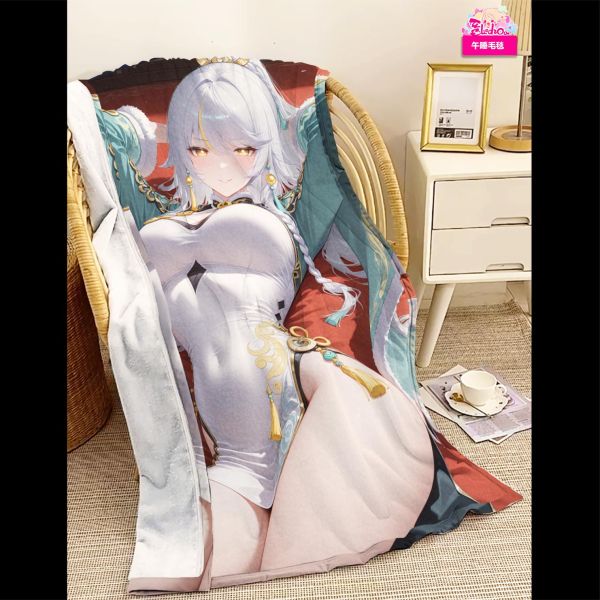 【海外代購】阿喵畫社 古韻 茲白 8k主題高清裝飾畫 午睡毛毯 冰箱貼 