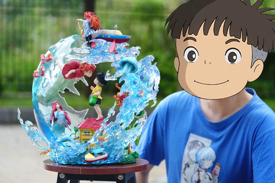 【海外代購】OPM 宮崎駿系列CP002-懸崖上的金魚姬 