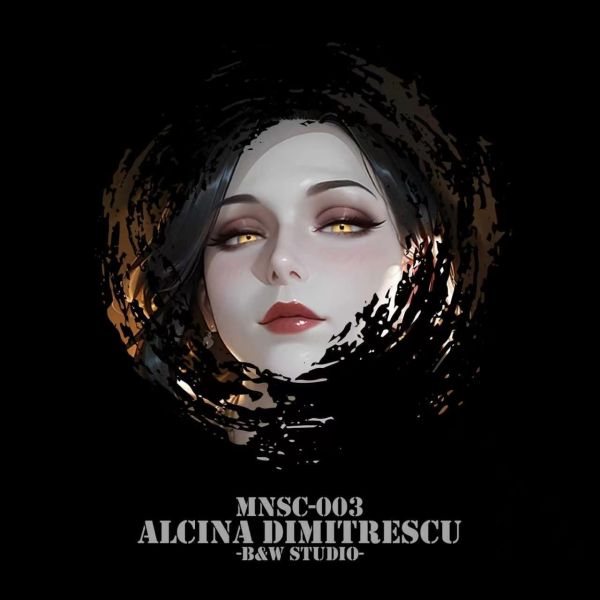 【R18-海外代購】黑白畫映 B&W Mini Prism Card 迷你鐳射卡磚 Alcina Dimitrescu 八尺夫人 MNSC-003A/MNSC-003B/MNSC-003C 