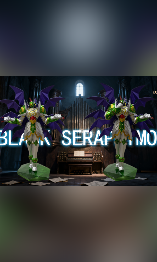 【預定】獨角獸 墮天使系列 究極天使獸墮落形態 
