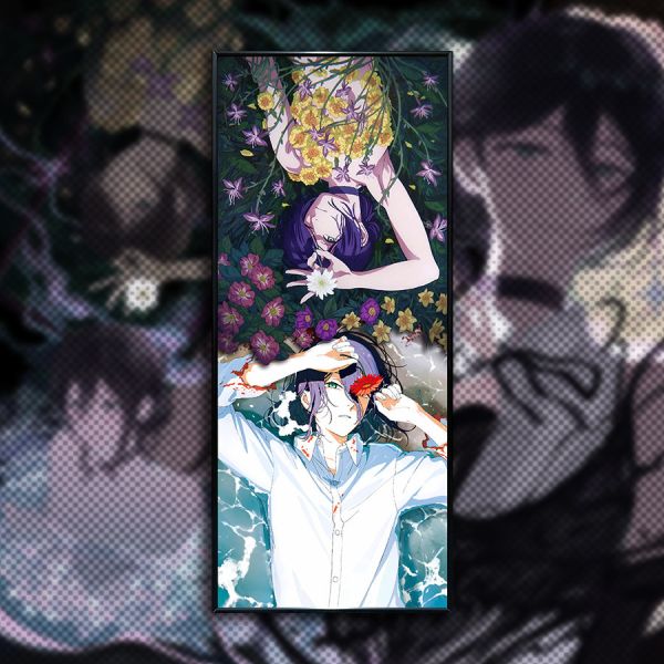 【海外代購】千鳥社 《蕾塞 海報完整版》 鏈鋸人電鋸人蕾塞Reze波姆Bomb炸彈惡魔完整版海報裝飾畫 