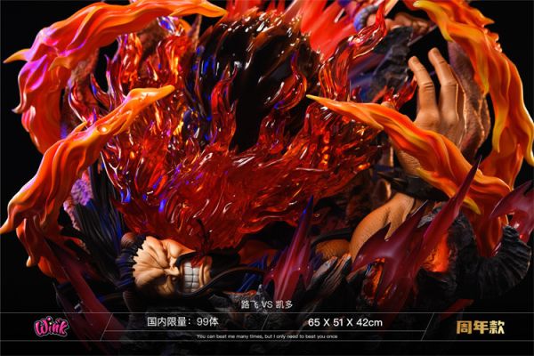 【預定】Wink 週年款 魯夫vs凱多 