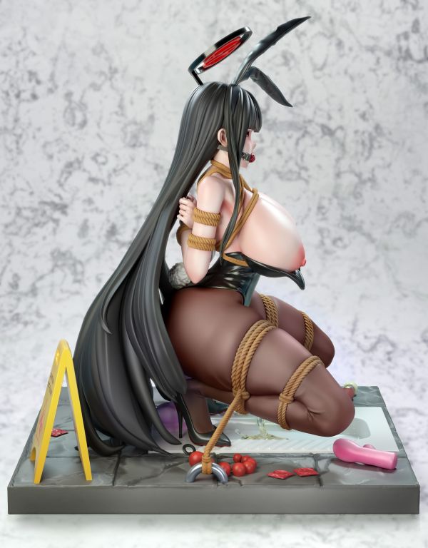 【R18女雕-預定】NTR 廁所裏被束縛的調月莉音 蔚藍檔案 
