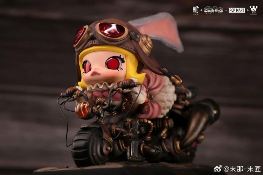 【海外現貨】末那末匠+POPMART 《蒸氣龐克爆裂時速兔女郎MOLLY》 