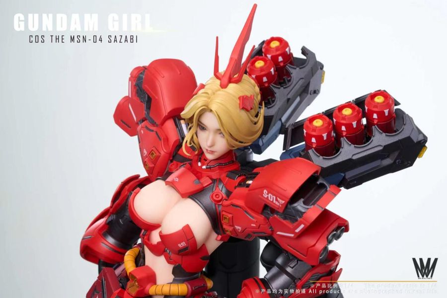 【預定】Max Milk MMS 機娘系列第五彈-沙娘-JN5.0 Cos TheSAZABI機娘 GUNDAM GIRL 