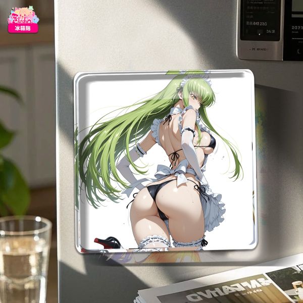 【海外代購】阿喵畫社 動漫冰箱貼第四十二彈反叛魯路修女僕CC 亞克力磁吸冰箱貼 