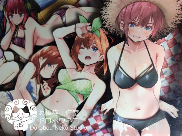【海外代購】【58*42CM】泥棒貓 五等分的新娘 可月兌立體畫 
