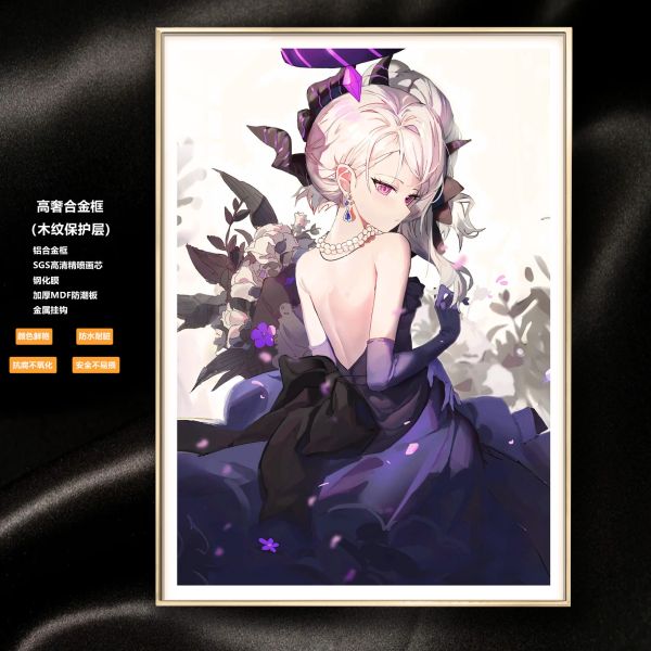 【海外代購】阿喵畫社 禮服 空崎日奈 8k超大超清裝飾畫 
