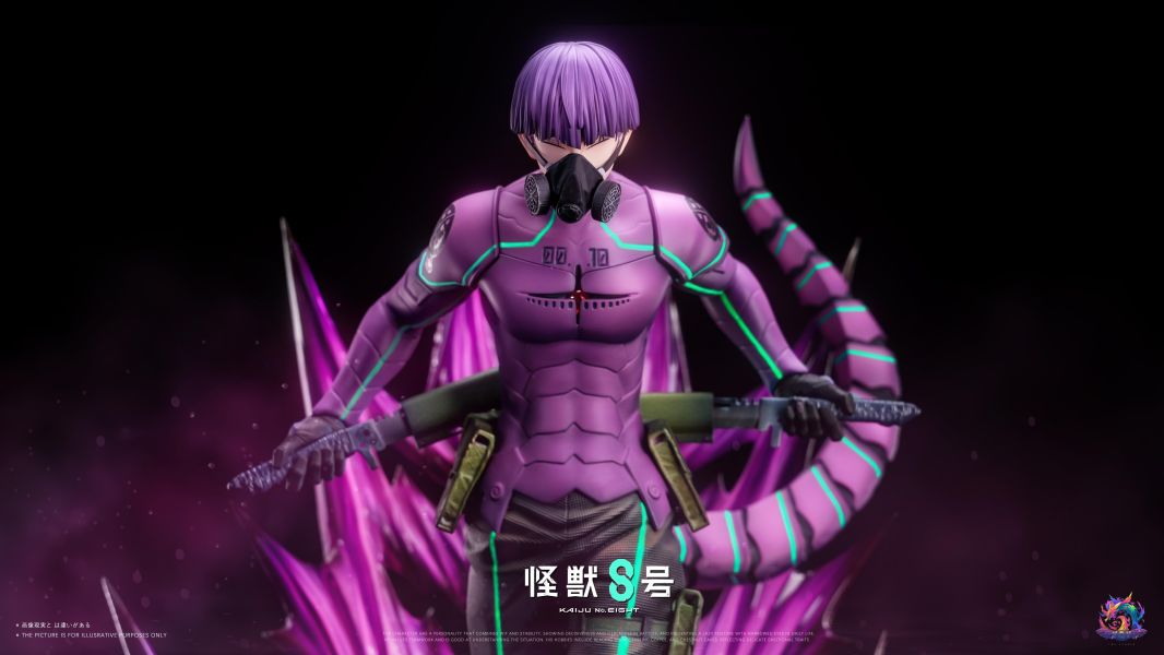 【預定】YQY 紫毛眯眯眼鎧甲勇士 怪獸兵器10 怪獸8號 
