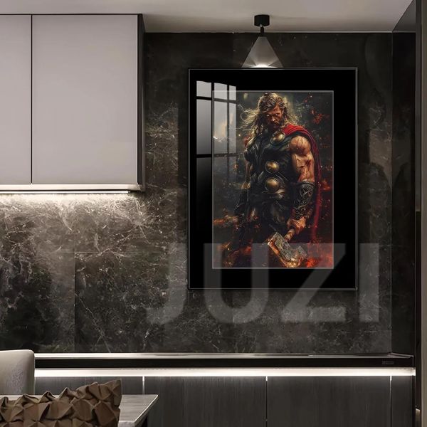 【海外代購】橘子 雷神：狂怒裝飾畫 漫威DC 