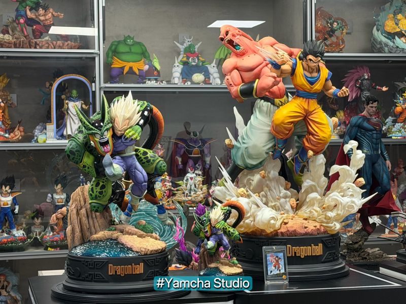 【預定】YAMCHA 七龍珠 悟飯VS魔人普烏 