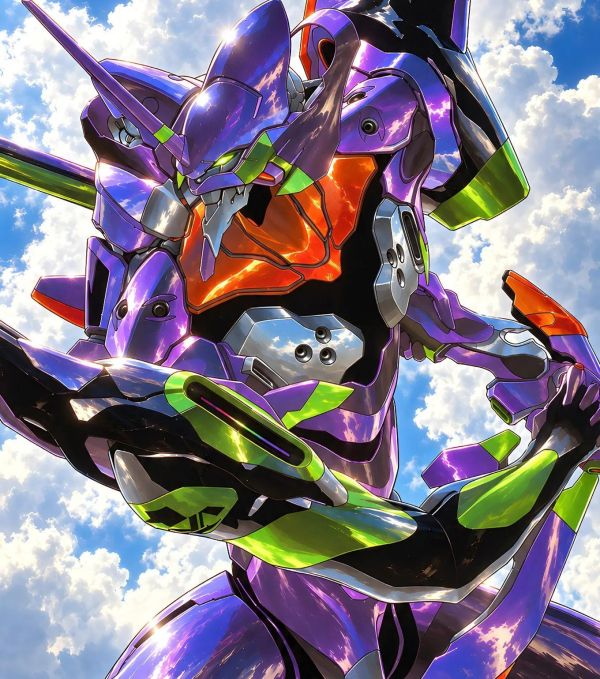 【海外代購】H2 《初號機》新世紀福音戰士EVA裝飾畫 