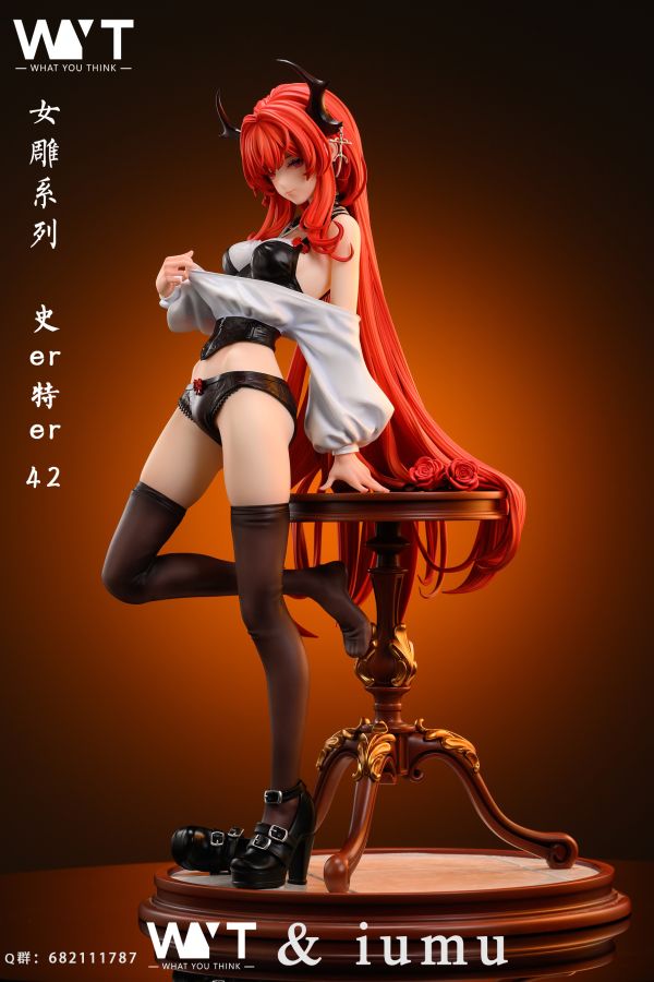【預定】WYT 畫家iumu 女雕系列01 史er特er 