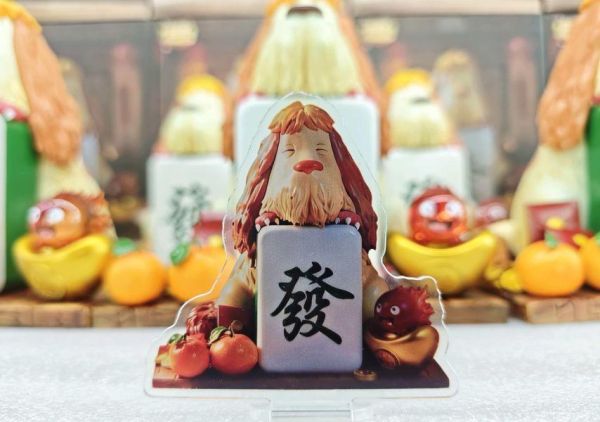 【海外代購】物語 來財 家有「財」犬 茵恩狗 