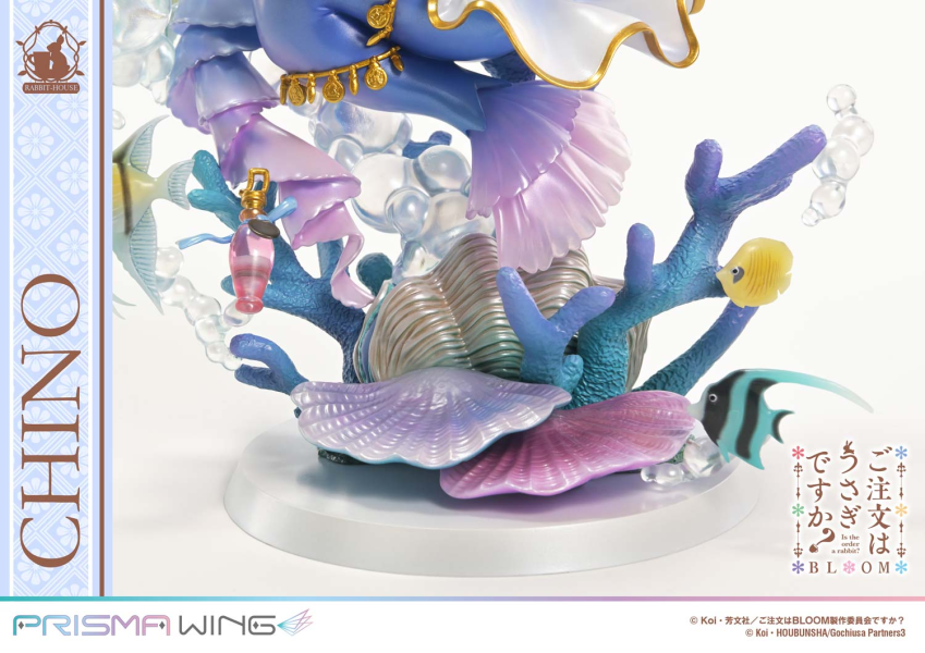 【預定】Prisma Wing PW 1/7 請問您今天要來點兔子嗎 BLOOM 人魚姬 智乃 標準版 PWGOUB-02 & 特典版 PWGOUB-02S 