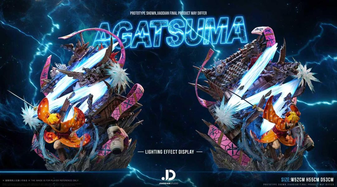 【實物預定-先行優惠500元】焦點 花街篇三小隻場景雕像第一彈 善逸 