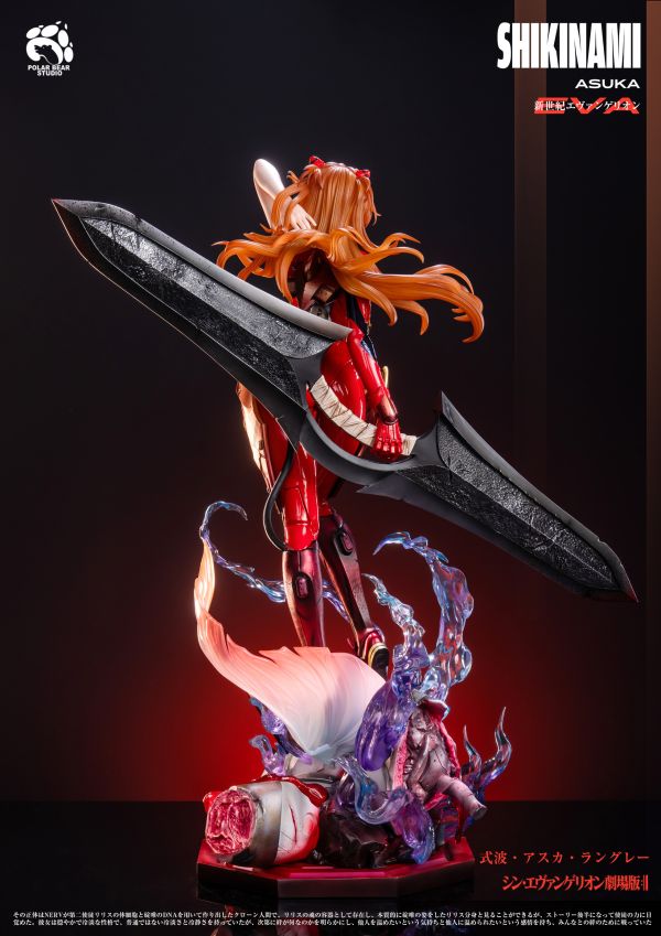 【預定】PolarBear 首款至臻系列雙頭雕 明日香綾波麗共鳴系例 第一彈 明日香