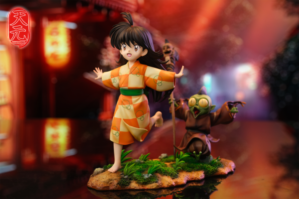 【預定】天元 TY 犬夜叉B+擺飾等級-玲與邪見 