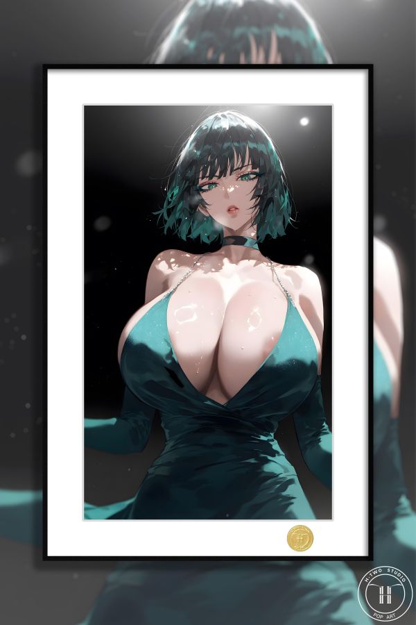 【海外代購】H2 《禮服吹雪》一拳超人地獄的吹雪埼玉龍捲動漫裝飾畫 