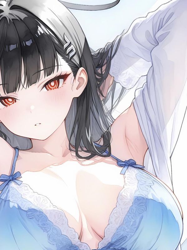 【海外代購】星空 《睡衣莉音》蔚藍檔案Tsukatsuki Rio老大姐調月莉央裝飾畫 