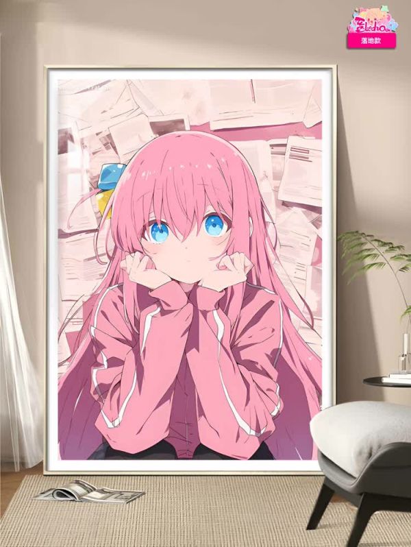 【海外代購】阿喵畫社 孤獨搖滾 後藤一里 後藤 8k超清裝飾畫 