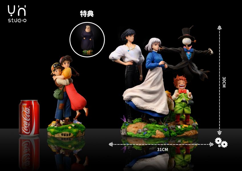 【預定】螢火 YH 宮崎駿CP系列002 哈兒移動城堡5件套 