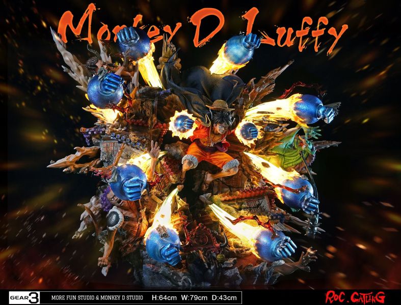 【預定】More Fun Monkey D 三檔阿飛 