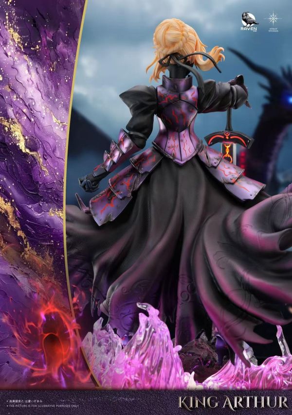 『爆款實物預定』渡鴉 迷途 至臻系列第二彈 黑呆 Saber 