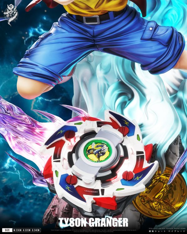 【預定】掠影 童年懷舊系列001 4聖獸共鳴 戰鬥陀螺 小龍 