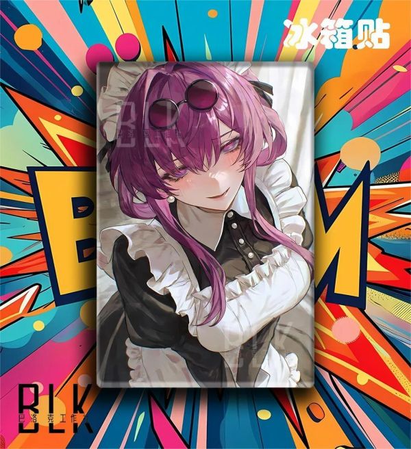 【海外代購】巴洛克 《女僕卡芙卡》崩壞：星穹鐵道裝飾畫冰箱貼 