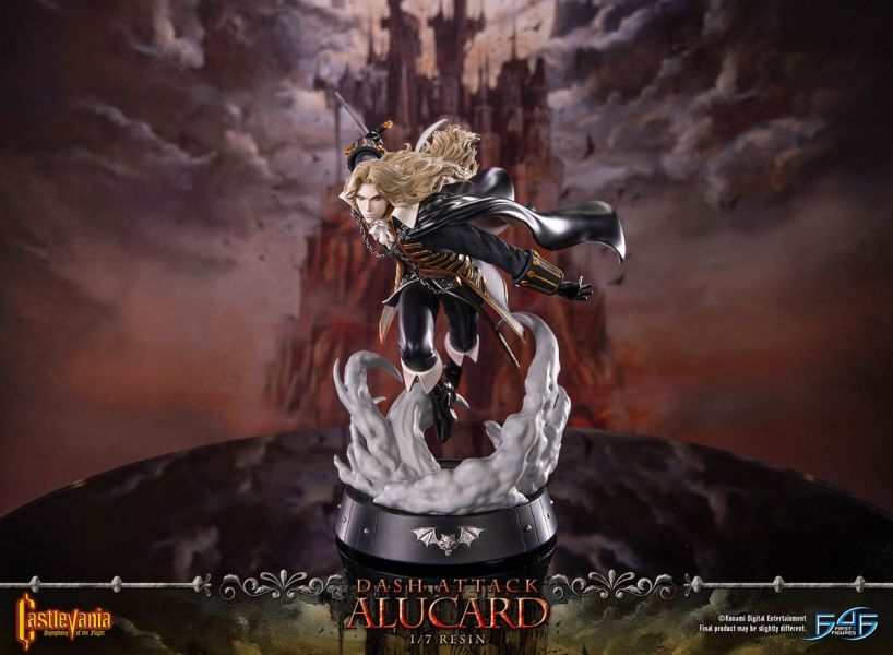 【預定】First 4 Figures 惡魔城 月下夜想曲 ALUCARD 阿魯卡多 