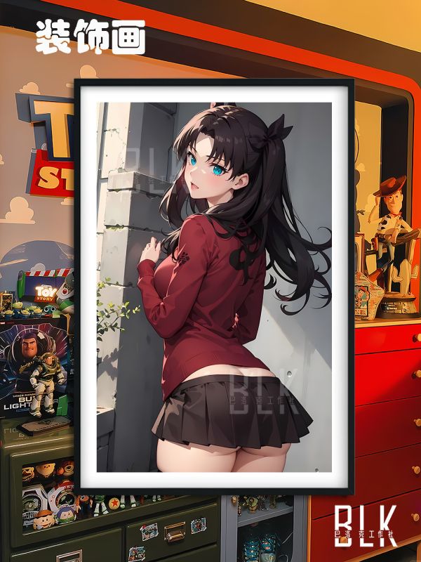 【海外代購】巴洛克 《遠坂凜》Fate紅色惡魔五大元素讓遊戲動畫裝飾