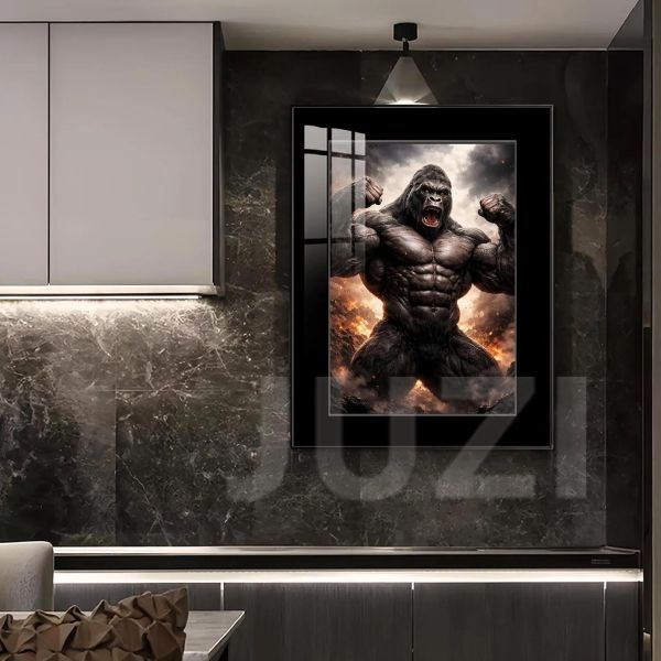 【海外代購】橘子 金剛：怒嘯裝飾畫 