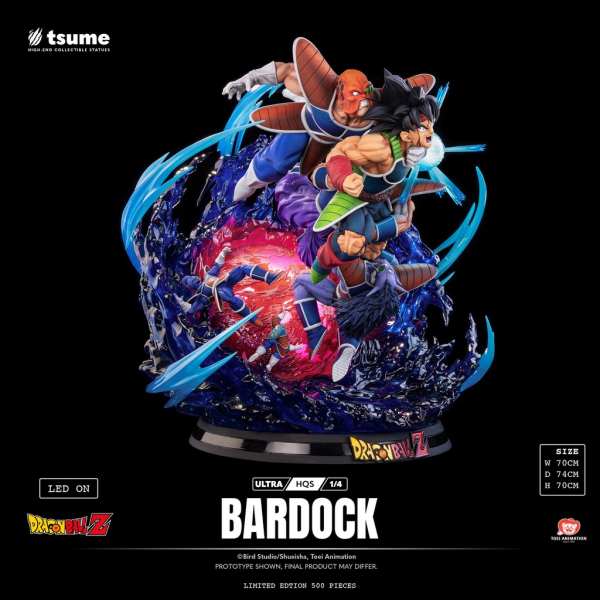 【預定】TSUME Ultra HQS BARDOCK 七龍珠 巴達克 