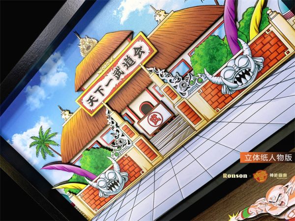 【海外代購】神秘畫廊 七龍珠 七龍珠 天下第一武道會 裝飾畫 