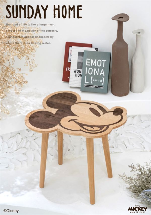 【海外代購】【45CM】SUNDAY HOME 米奇限量小茶几 正版01 
