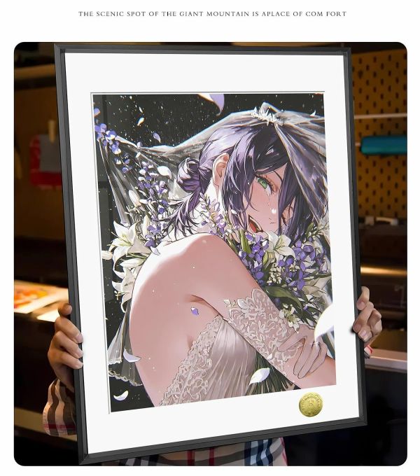 【海外代購】皇呱 《婚紗新娘蕾塞》電鋸人炸彈惡魔裝飾畫 午睡毯 地毯 