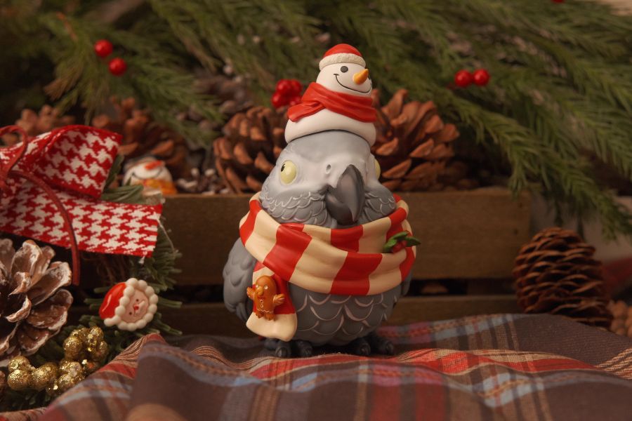 【預定】博物誌 2025聖誕節限定藏狐藍腳鳥灰鸚鵡巨人守宮河馬袋熊 